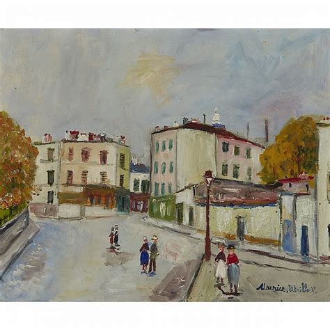 Sold Price Maurice Utrillo 1883 1955 La Place Jean Baptiste Clement