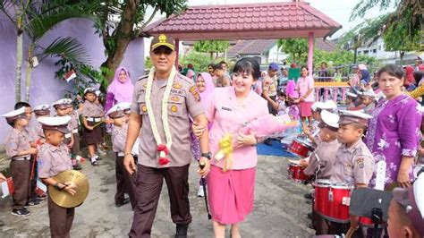 Polres Tajungbalai Kunjungi Tk Kemala Bhayangkari Sentral Berita
