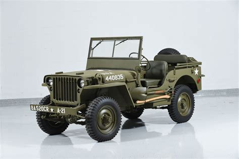 1941 Jeep Willys Mb Military Combate Vehiculos Asalto