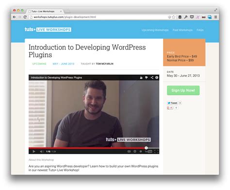 Live Workshop How To Build A Wordpress Plugin Tom Mcfarlin