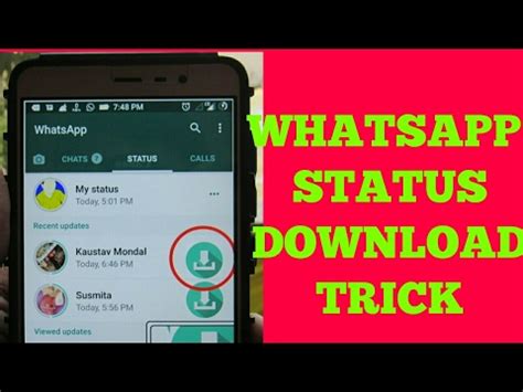 Bilder speichern sie am einfachsten mit einem screenshot. WhatsApp Status Downloader || How To Download WhatsApp ...