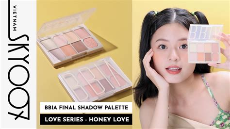 Bbia Final Shadow Palette 06 Honey Love Love Series Youtube