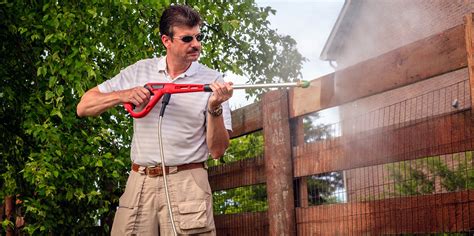 The total price for labor and materials per square foot is $0.54, coming in between $0.49 to $0.59. power-wash-wood-fence | Smucker Fencing