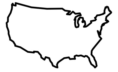Blank Political Map Of The Us Map Us Outline Clipart Us Map My Xxx Hot Girl