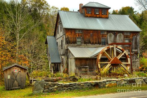 Old Jeffersonville Mill Photograph By Adam Jewell Fine Art America