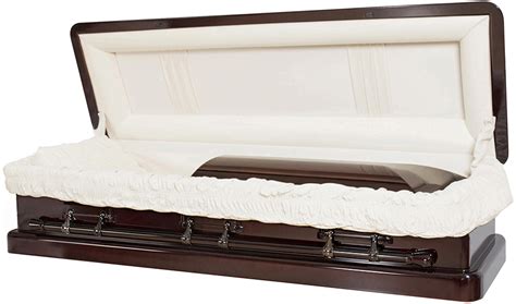 Best Price Caskets 4683fc Full Couch Solid Mahogany W Carved Top