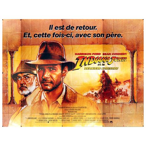 Kunst A Size Indiana Jones The Last Crusade Action Movie Posters Wall Chart Sammeln