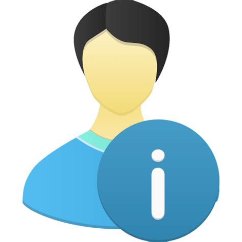 Male User Info Icon Flatastic 4 Iconset Custom Icon Design