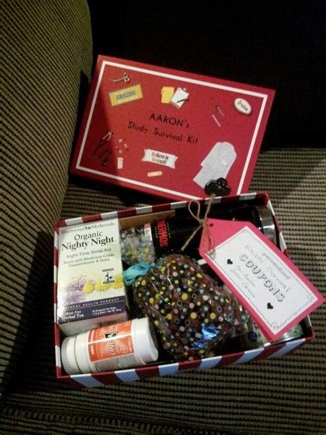 Gift ideas for med student. Med student exam survival kit | Student survival kits ...
