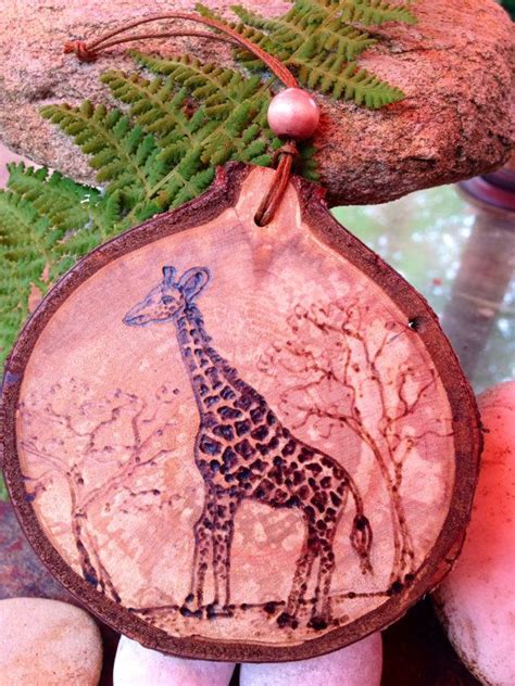 Giraffe Ornament Handmade By Sandy Blanc For Sale On Etsy Handmade
