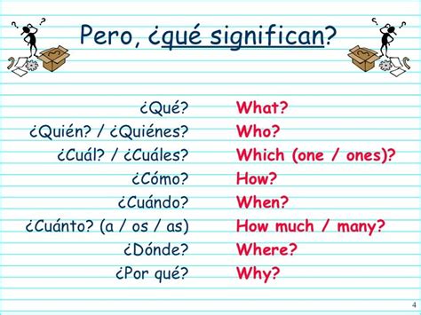 Palabras Interrogativas Learning Spanish Teaching Spanish Spanish