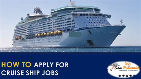 How To Apply For Cruise Ship Jobs
