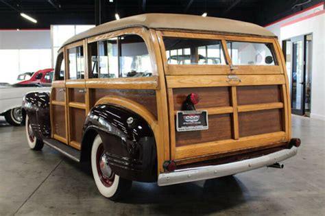 1941 Plymouth Special Deluxe 66669 Miles Maroon Station Wagon For Sale