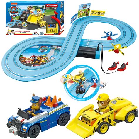 Buy Carrera First Paw Patrol Slot Car Race Track Includes 2 Cars