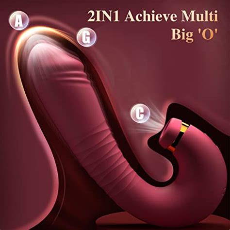 Adult Sex Toys Women Sex Toy 2in1 Upgrade Thrusting Dildo With 9 Air