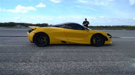 Watch This Mclaren 720s Go 216 Mph At Kennedy Space Centre