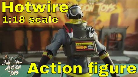 Fortnite Hotwire 118 Scale Action Figure By Jazwares Very Cool Indeed