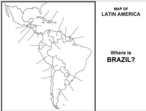 Latin America Map Activity Amped Up Learning