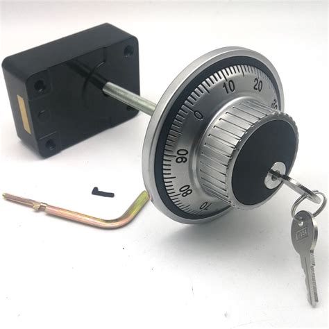 Yosec Mechanical Combination Safe Lock With Key Locking Dial Ring