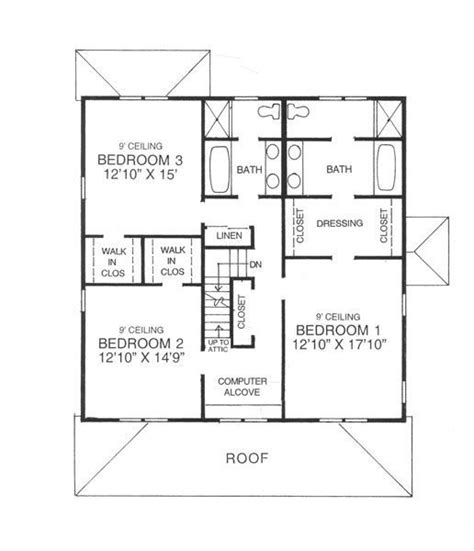 Popular Ideas Simple Square House Floor Plans House Plan Simple