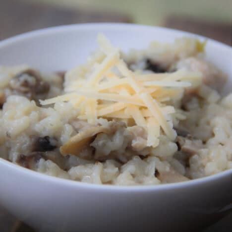 Chicken And Mushroom Risotto Bush Cooking