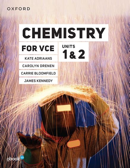 Buy Book Oxford Chemistry For Vce Units 1and2 Student Book Obook Pro