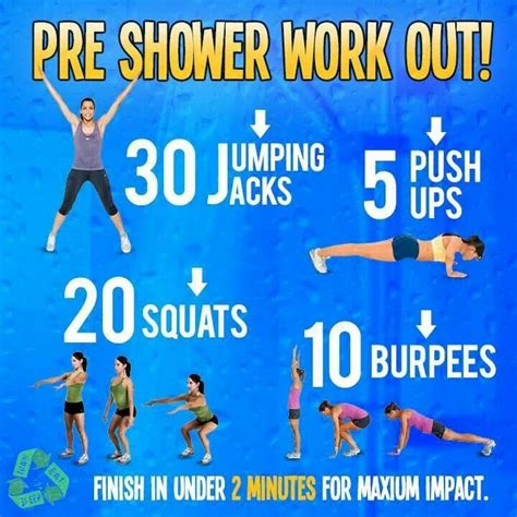 The 25 Best Shower Workout Ideas On Pinterest Before Shower Workout Morning Workouts And