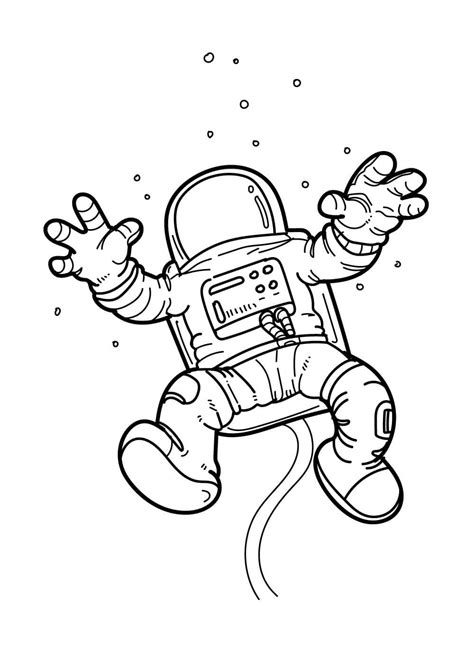 Dibujos De Astronautas Para Colorear E Imprimir Dibujos Colorear