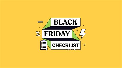 The Ultimate Black Friday Checklist: A Guide For The Last-Minute Planner