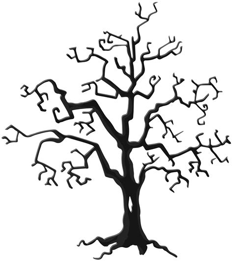 The Halloween Tree Clip Art Halloween Tree Transparent Png Image Png