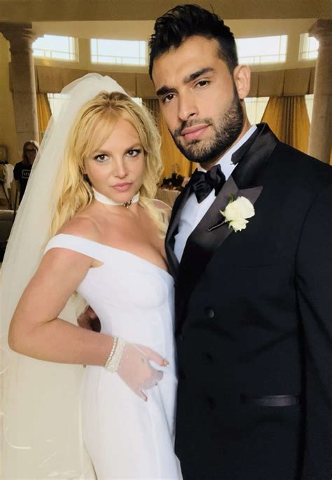 Britney Spears Wedding Photos To Sam Asghari