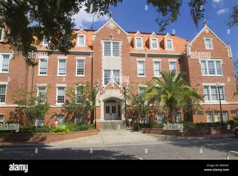 Florida Gainesville University Of Florida Campus Hi Res Stock