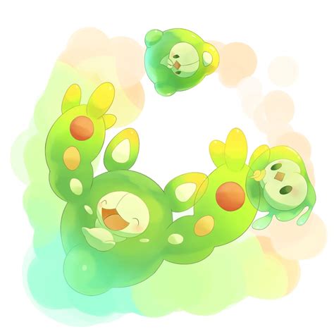 Reuniclus Solosis And Duosion Pokemon Drawn By Putto Danbooru