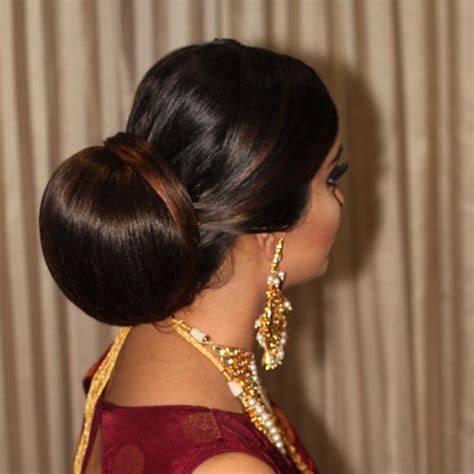 Indian hair style image man 2020. Pin by Preksha Pujara on Indian Low Bun Hair Styles ...