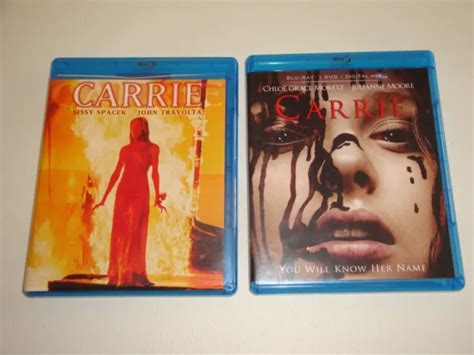 Carrie Carrie Remake Blu Raydvd 4 Disc Set No Digital Copies