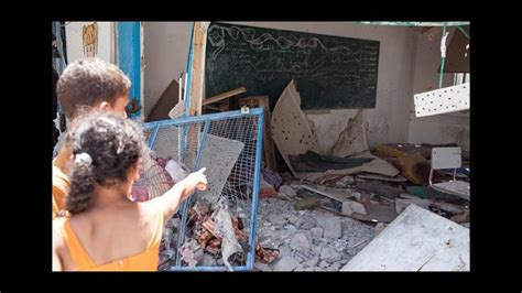 Gaza Children Return To School Financial Tribune