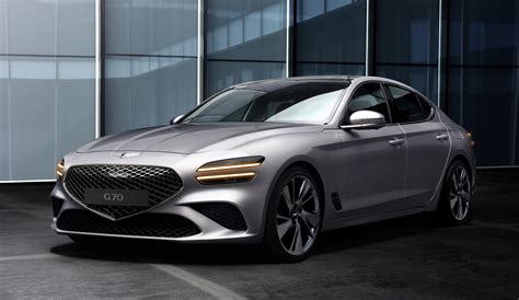 Genesis' parent company hyundai builds the g80 at an. 2021 Genesis G70 revealed with updated design and tech ...