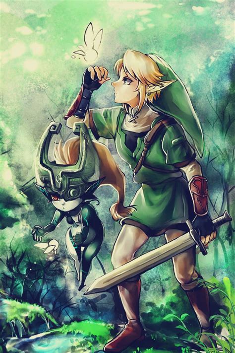 Link And Midna Legend Of Zelda Zelda Twilight Princess Twilight Princess