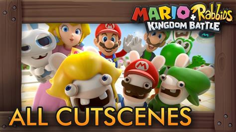 Contact mario + rabbids kingdom battle on messenger. Mario + Rabbids Kingdom Battle - All Cutscenes The Movie ...