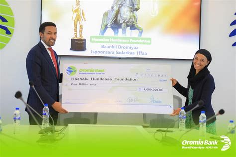 Addis Standard On Twitter Ethiopia Oromiabank Has Donated One