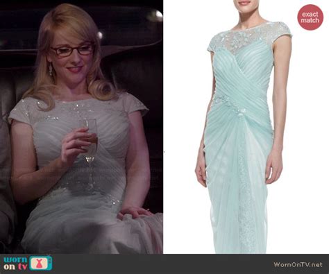Wornontv Bernadettes Mint Cap Sleeve Prom Dress On The Big Bang