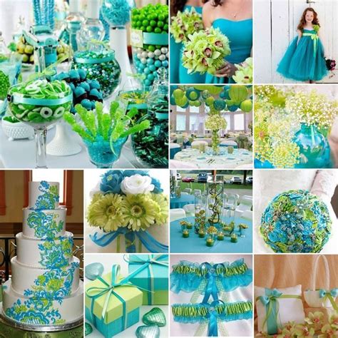 Here's a unique bedroom decorated mostly in burnt orange, cream, and turquoise, yet it's the emerald green walls that spark up excitement. turquoise-and-lime-weddings | Lime green wedding theme ...