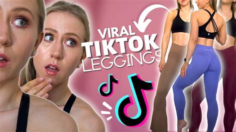 Testing Viral Tiktok Leggings These Are Good Youtube