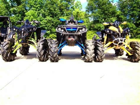 Lifted Can Am Renegades Atv 4 Wheelers Best Atv
