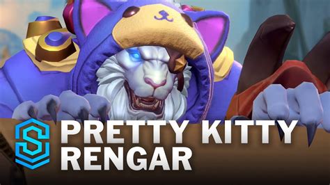 Pretty Kitty Rengar Wild Rift Skin Spotlight Youtube