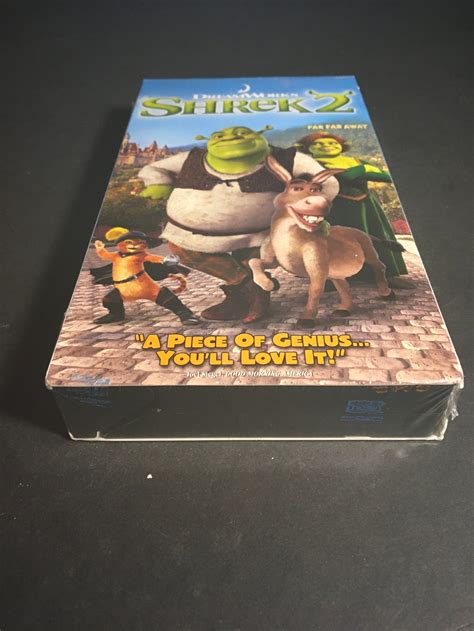 2001 Dreamworks Shrek 2 Vhs Tape Factory Sealed New Etsy Uk