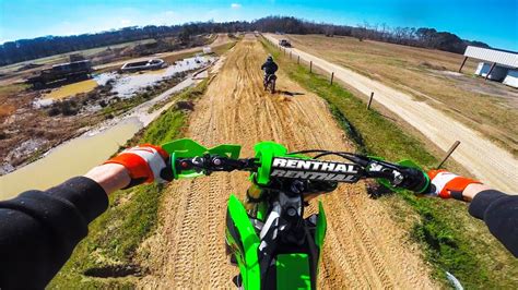 Backyard Motocross Track 2020 Kx250f Youtube