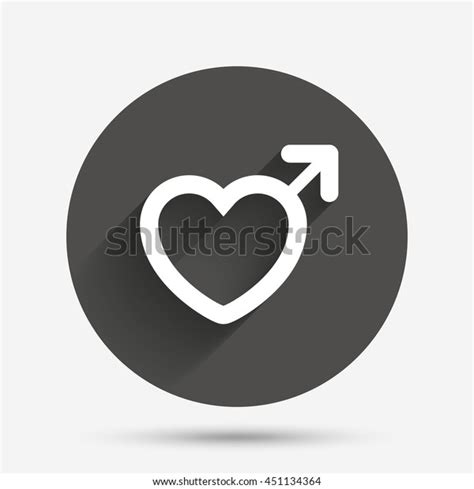 male sign icon male sex heart stock vector royalty free 451134364 shutterstock