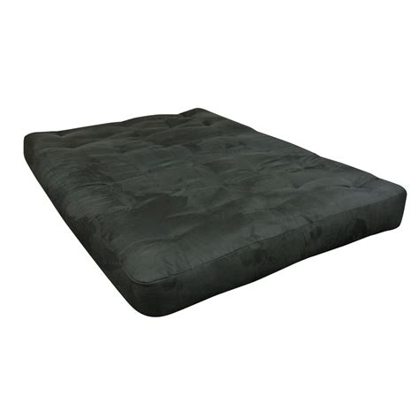 All cotton 8 inch futon mattress by gold bond (707) 100% of our exclusive joy cotton batting. Shop 8" All Cotton Twin XL 39X80 Black Microfiber Futon ...