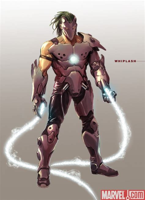 Over the last few years, we've had countless great villains pop up in the marvel cinematic universe from thanos to baron zemo to soon but one name seems to be forgotten about. Image - Whiplash Concept Art Iron Man 2 movie (1).jpg ...